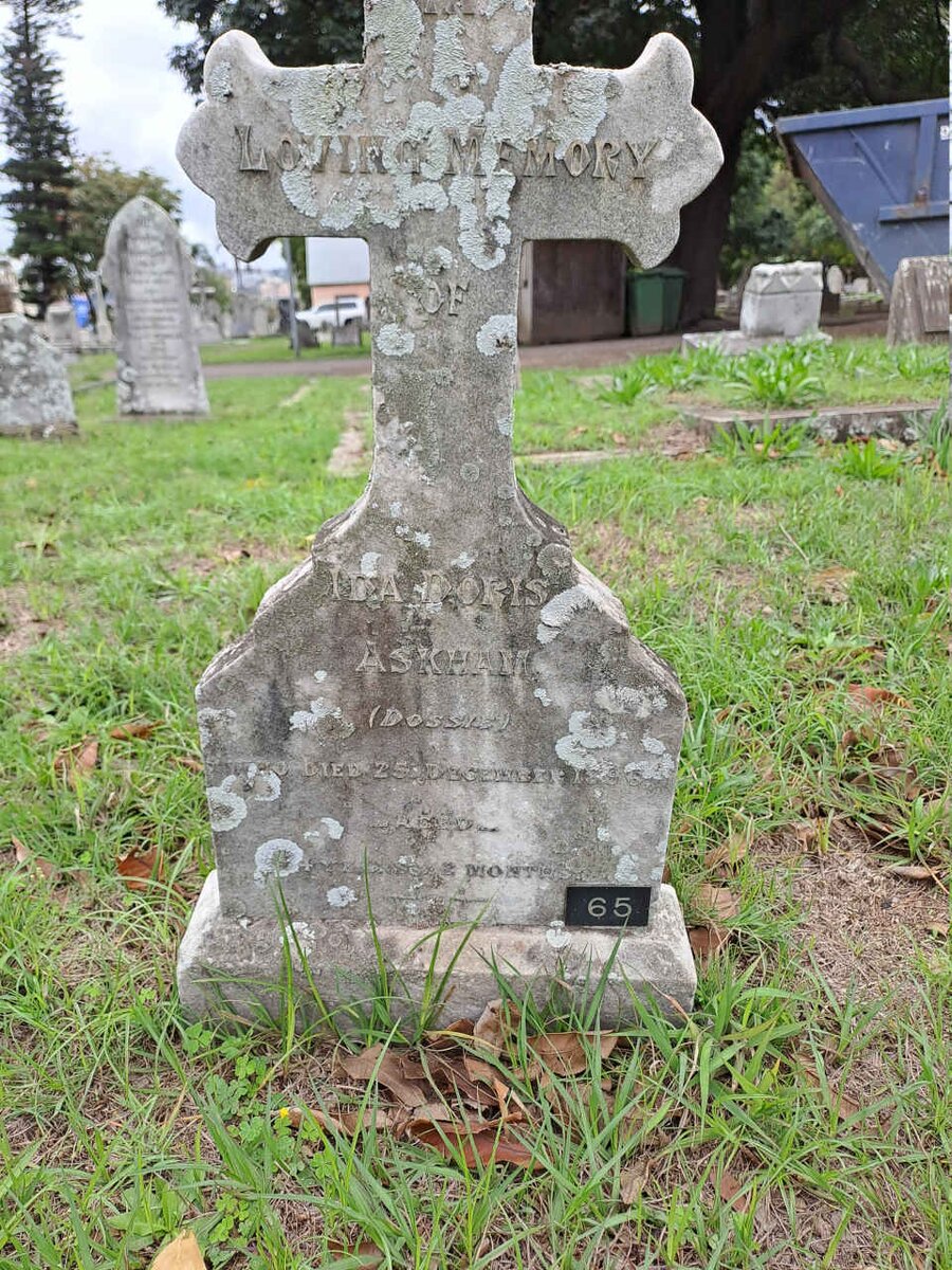 ASKHAM Ida Doris -1896