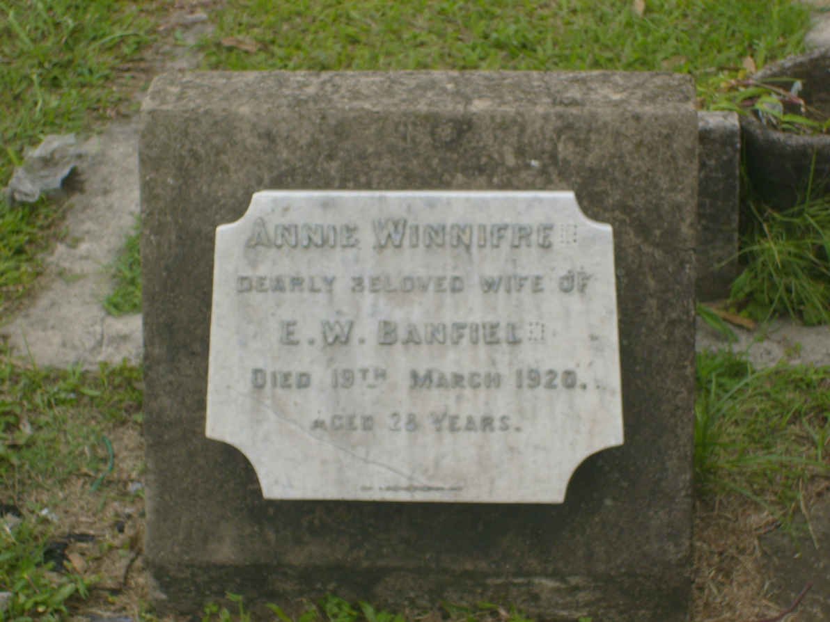 BANFIELD Annie Winnifred -1920