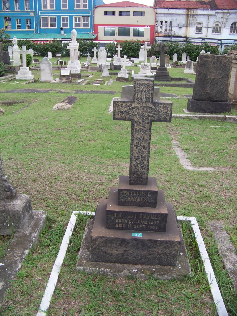 BAYNES Phyllis E. 1907-1908