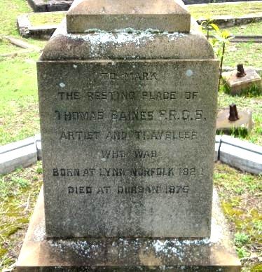 BAINES Thomas 1821-1875