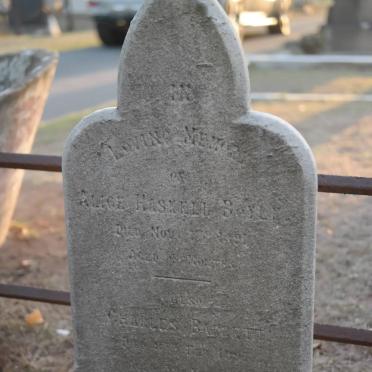 BARRETT Charles -18?? :: BOYLE Alice Haskell -1891