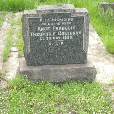 CALTEAUX Ange Francois Theophile -1920