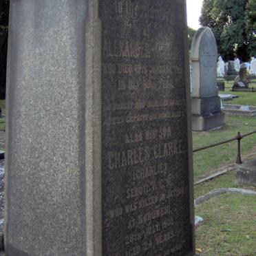 CLARKE Alexander -? :: CLARKE Charles -1901