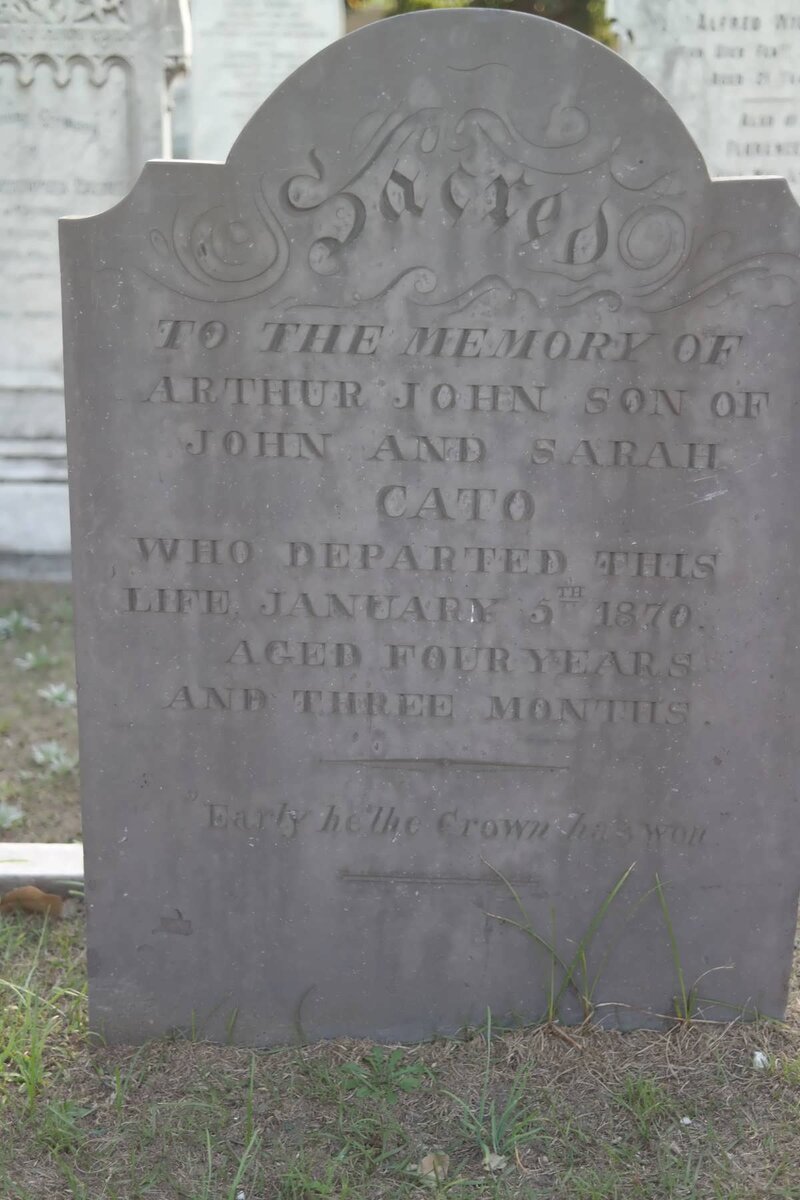 CATO Arthur John -1870