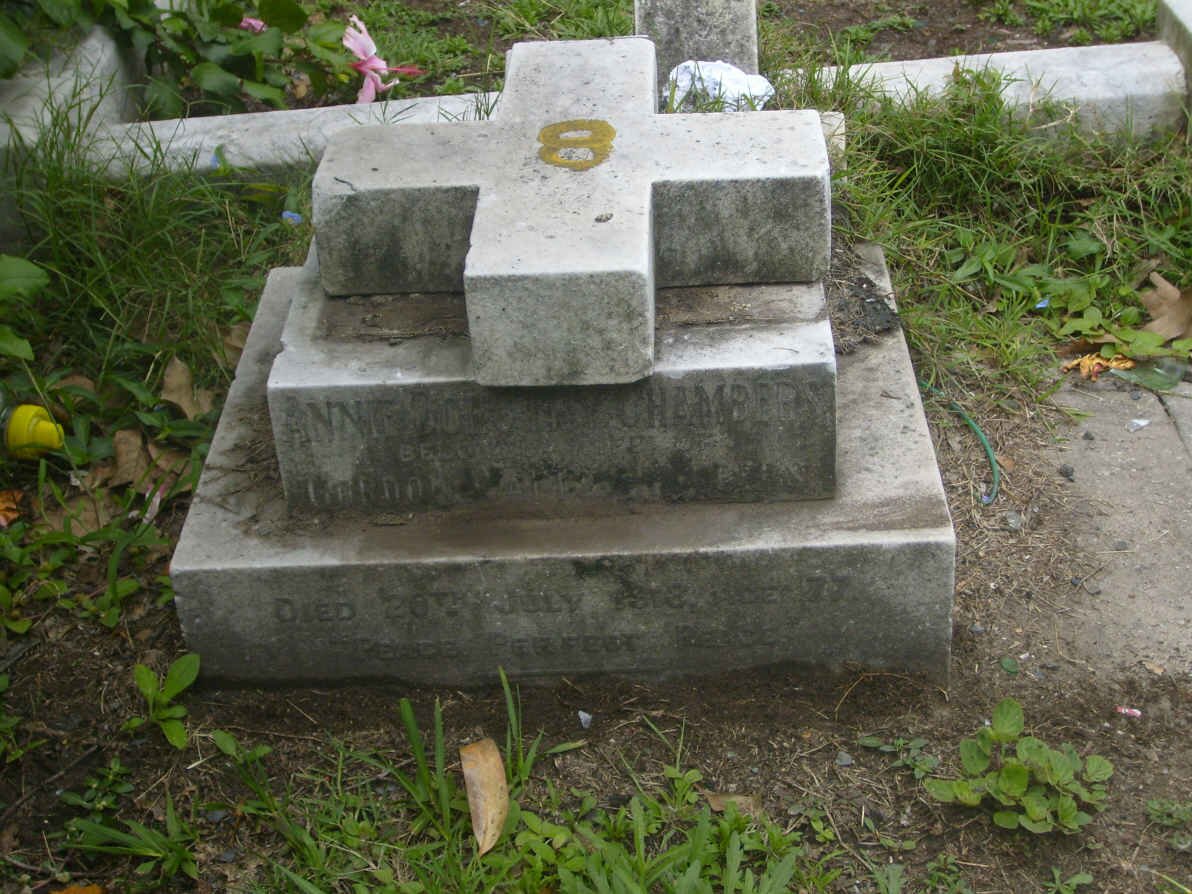 CHAMBERS Annie ?.?. -191?