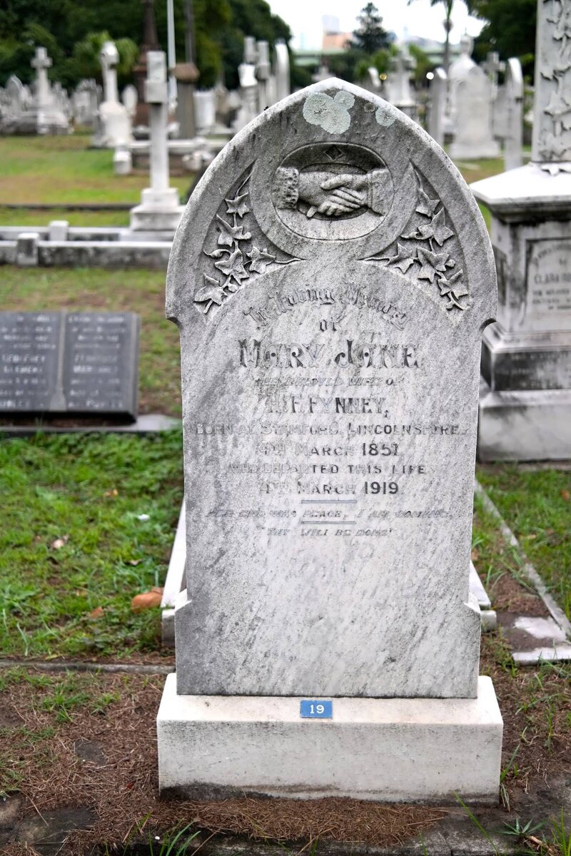 FYNNEY Mary Jane 185?-1919