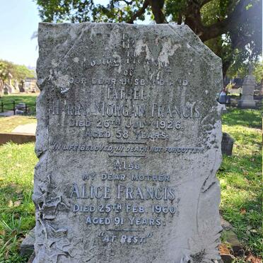 FRANCIS Harry Morgan -1926 & Alice -1960 :: NEWHOUSE Albert Henry -1944 _3