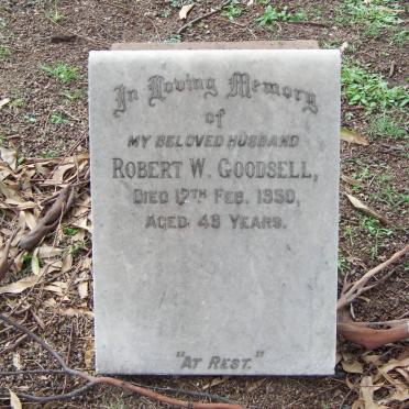 GOODSELL Robert W. -1950