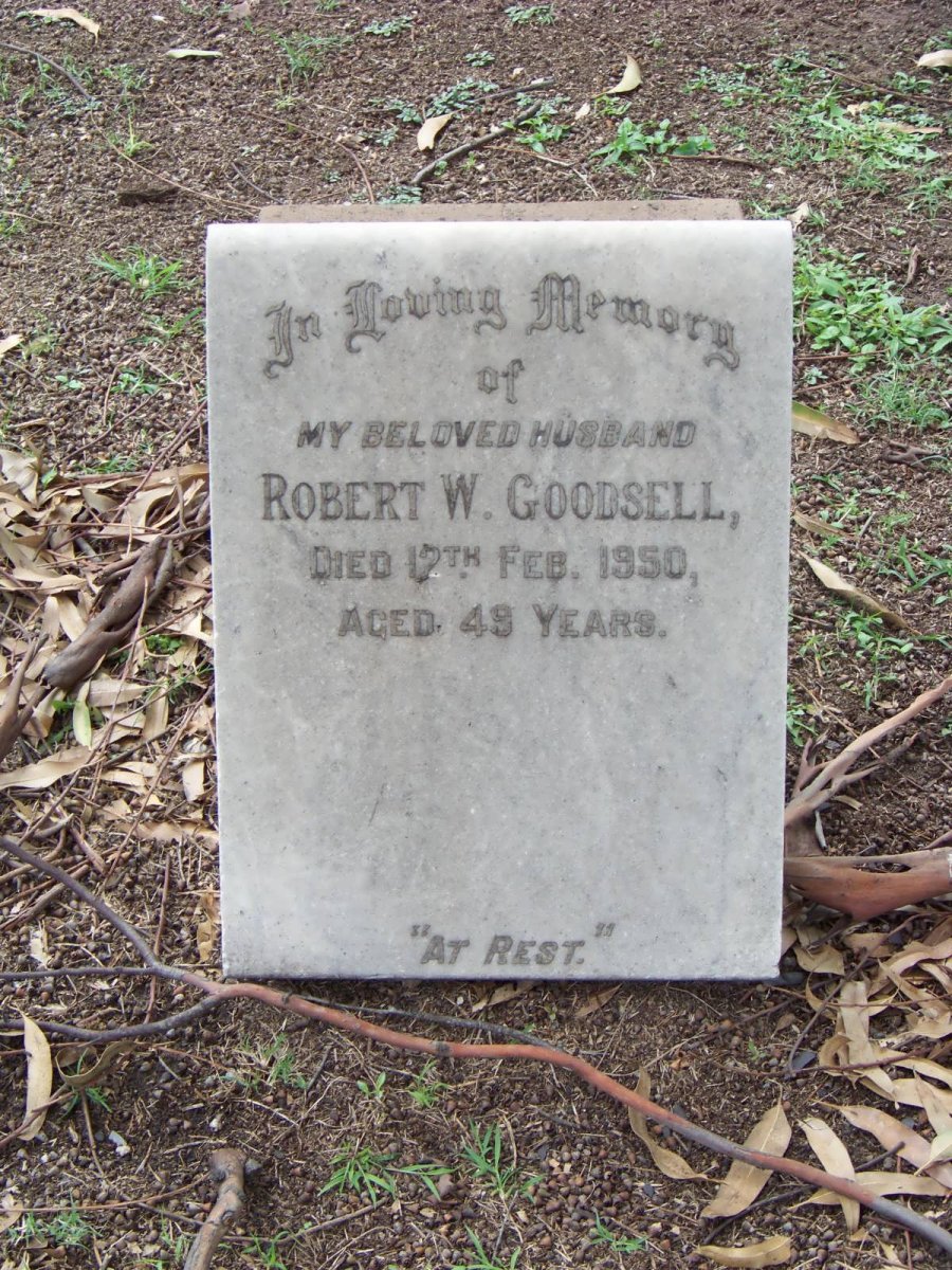 GOODSELL Robert W. -1950