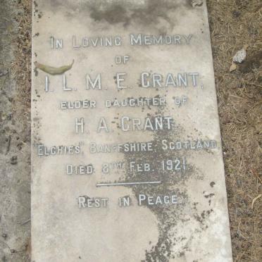 GRANT I.L.M.E - 1921