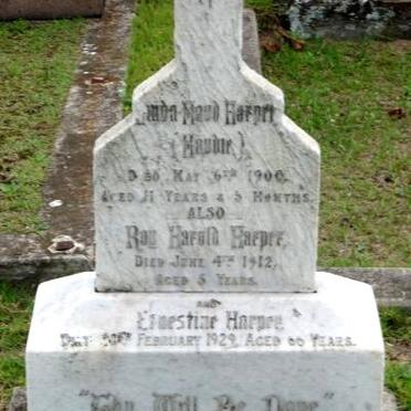 HARPER Linda Maud -1900 :: HARPER Roy Harold -1912 :: HARPER Ernestine -1929