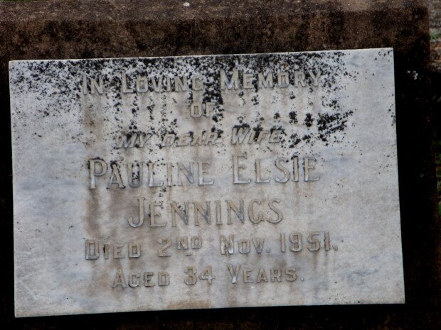 JENNINGS Pauline Elsie -1951