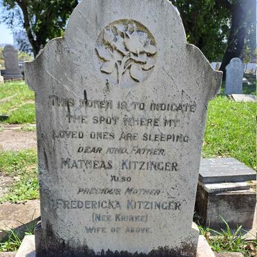 KITZINGER Matheas & Fredericka KRINKE