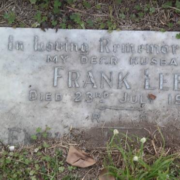LEE Septimus -1909 :: LEE Frank -1934 :: LEE Edith Helen -190?