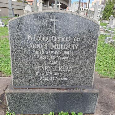 MULCAHY Agnes -1957 :: RYAN Henry -1912
