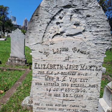 MAXTED Elizabeth Jane -1900