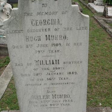 MUNRO Helen -1934 :: MUNRO William -1889 :: MUNRO Georgina -1909