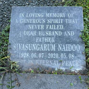 NAIDOO Sivasungarum 1928-2020