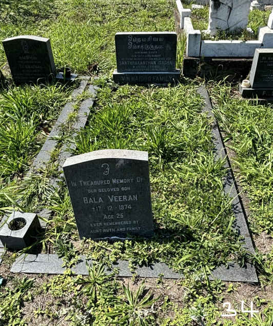 NAIDOO Santhrakanthan 1954-1982 :: VEERAN Bala -1974 _1