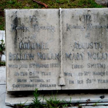 NOLAN Bellew -1932 &amp; Augusta Mary SMITH -1934