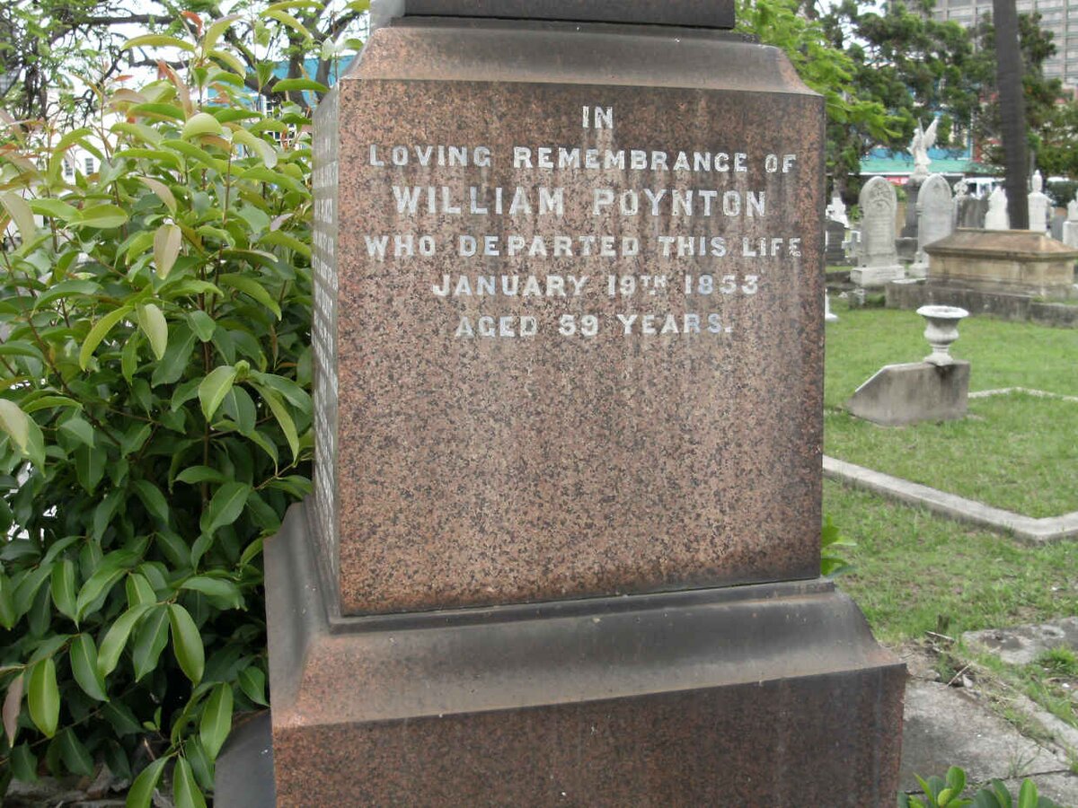 POYNTON William -1853