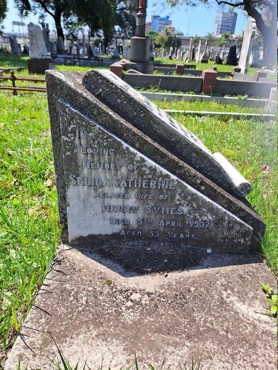 SYMES Henry -1943 & Mary Elizabeth -1921 & Selina Catherine -1937 _1