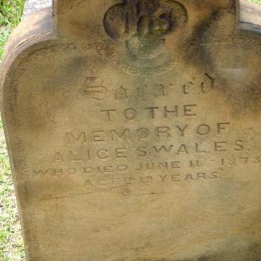 SWALES Alice -1873