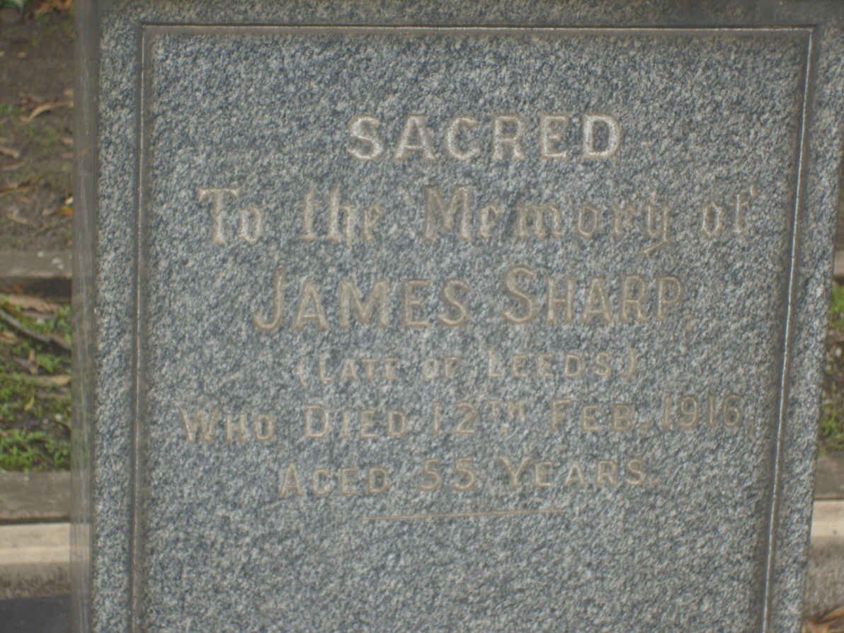 SHARP James -1916