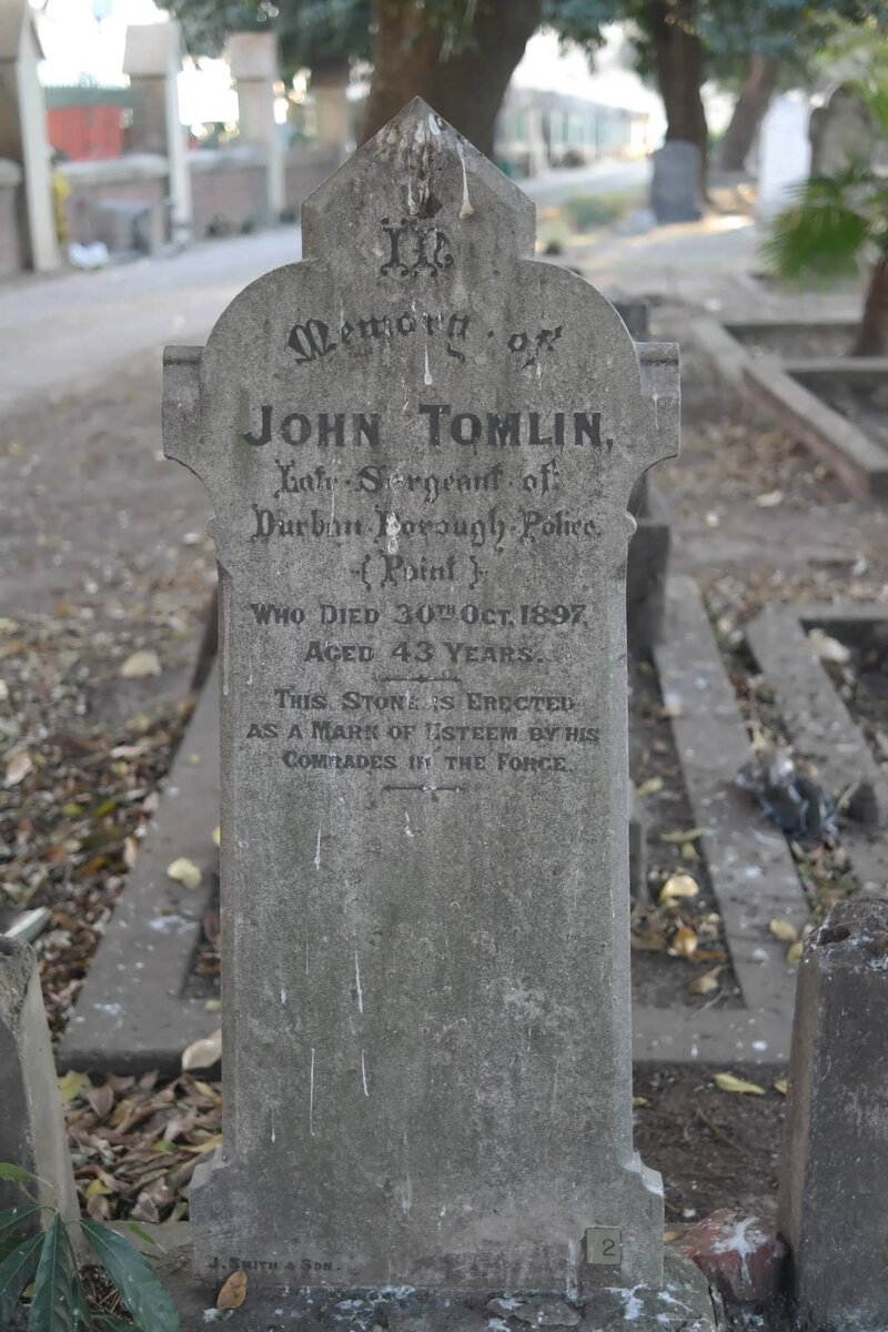 TOMLIN John -1897