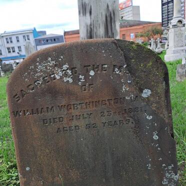 WORTHINGTON William -1881
