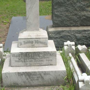 WATSON Albert Ernest -1921