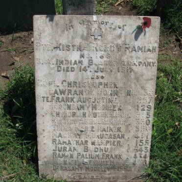 6. S.A. Indian Bearer Company -1917