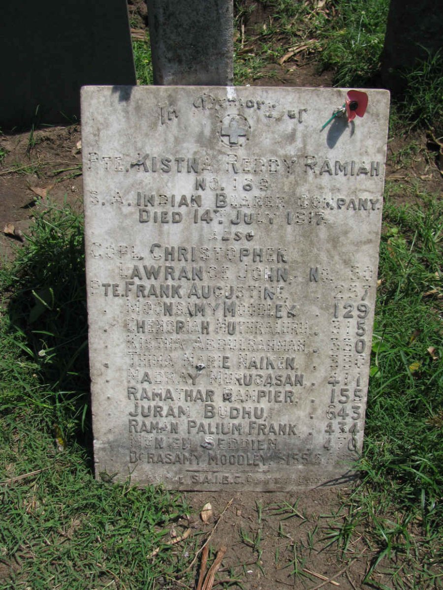 6. S.A. Indian Bearer Company -1917