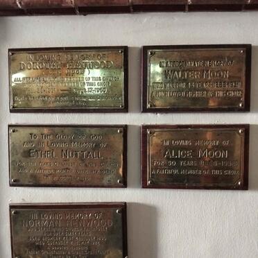 17. Memorial plaques