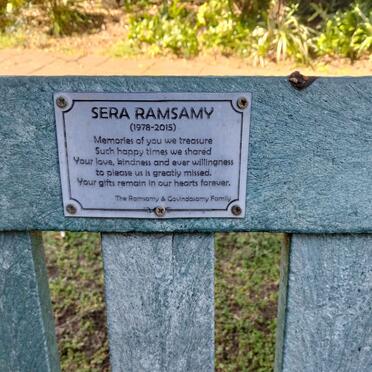 RAMSAMY Sera 1978-2015