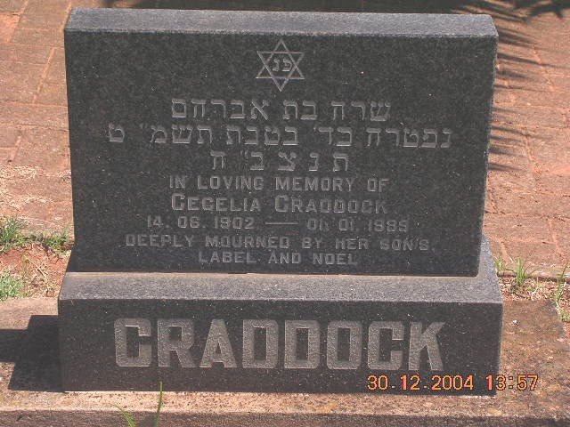 CRADDOCK Cecelia 1902-19?9