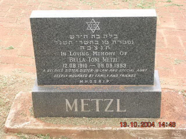 METZL Bella Toni 1910-1993