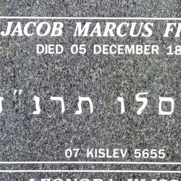 FISHER Jacob Marcus -1894