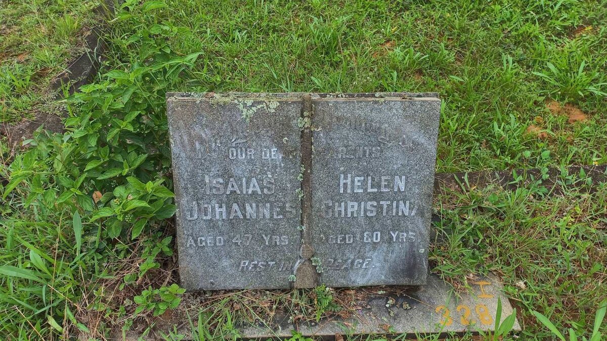 ? Isaias Johannes & Helen Christina