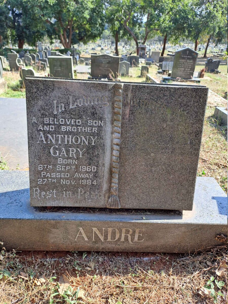 ANDRE Anthony Gary 1960-1984
