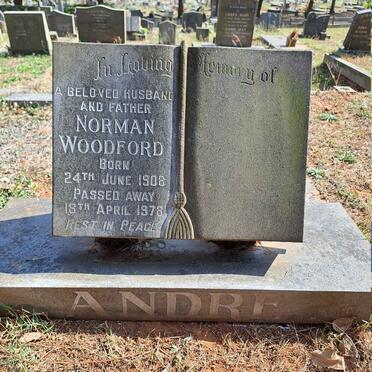 ANDRE Norman Woodfood 1908-1978