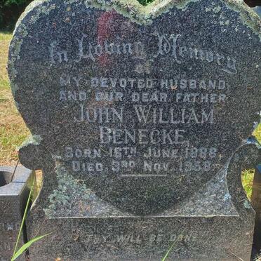 BENECKE John William 1888-1958