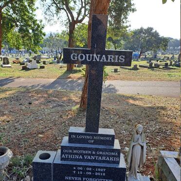 GOUNARIS Athina Vantarakis 1927-2012