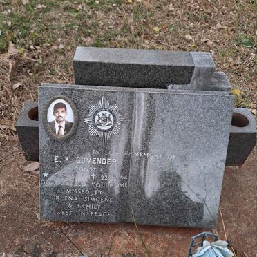 GOVENDER E.K. 1967-1994