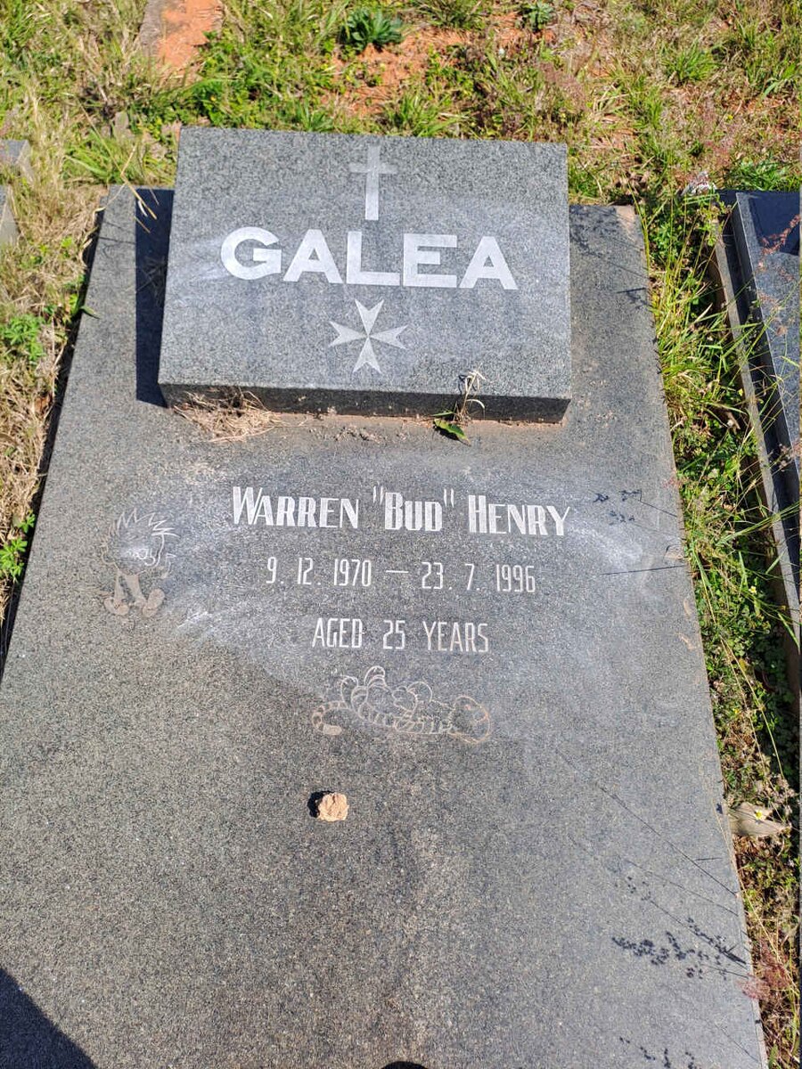 GALEA Warren Henry 1970-1996