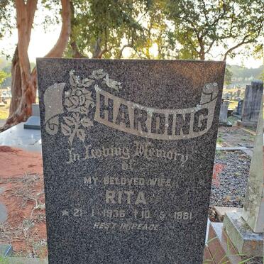 HARDING Rita 1936-1981