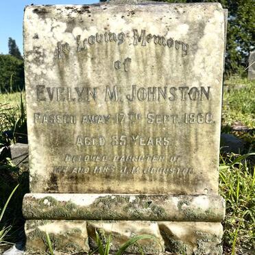 JOHNSTON Evelyn M. -1960