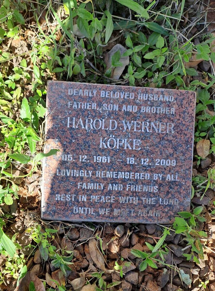 KOPKE Harold Werner 1961-2009
