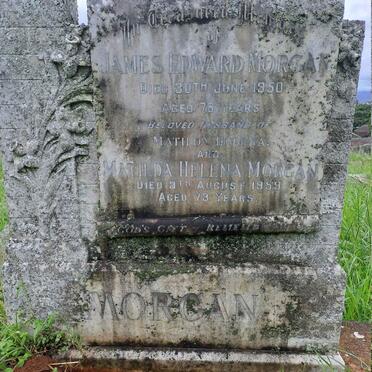 MORGAN James Edward -1950 & Matilda Helena -1959
