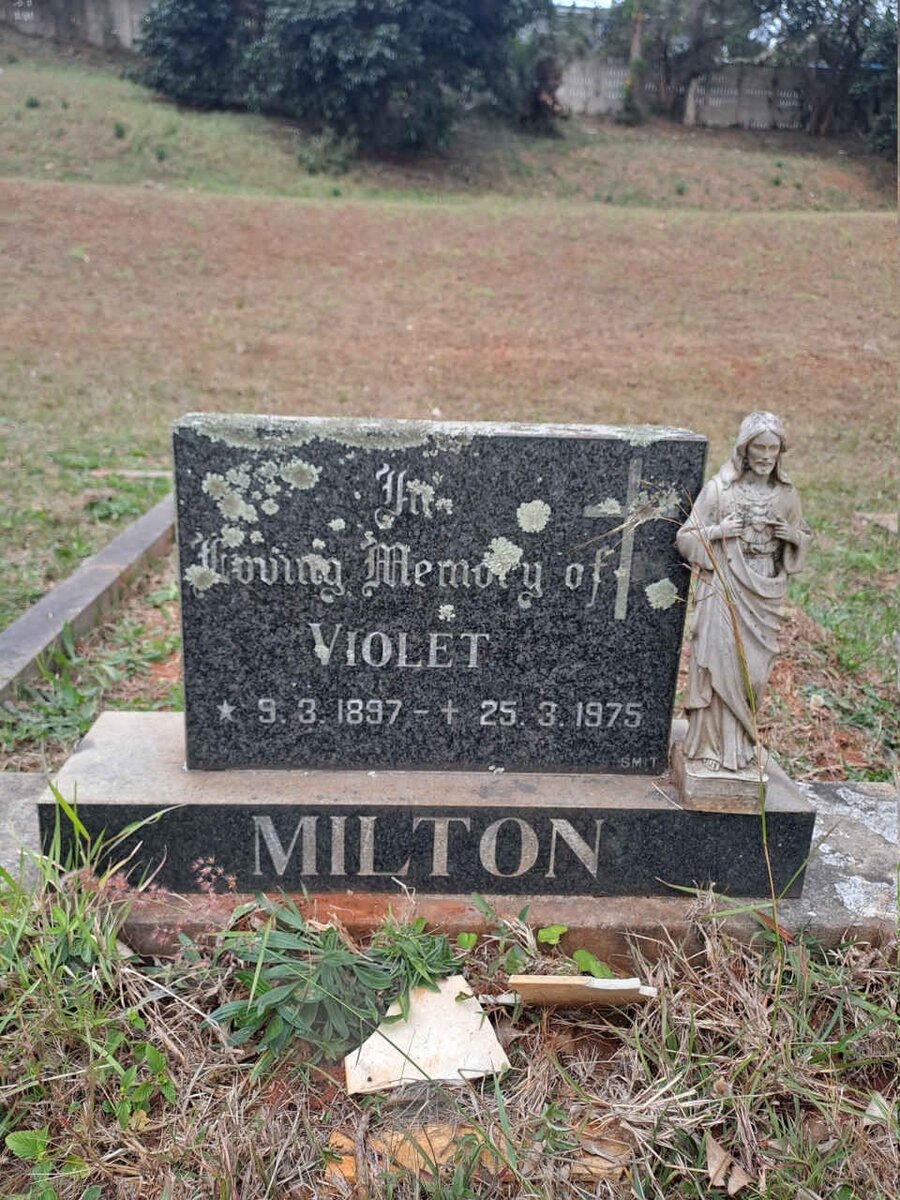 MILTON Violet 1897-1975